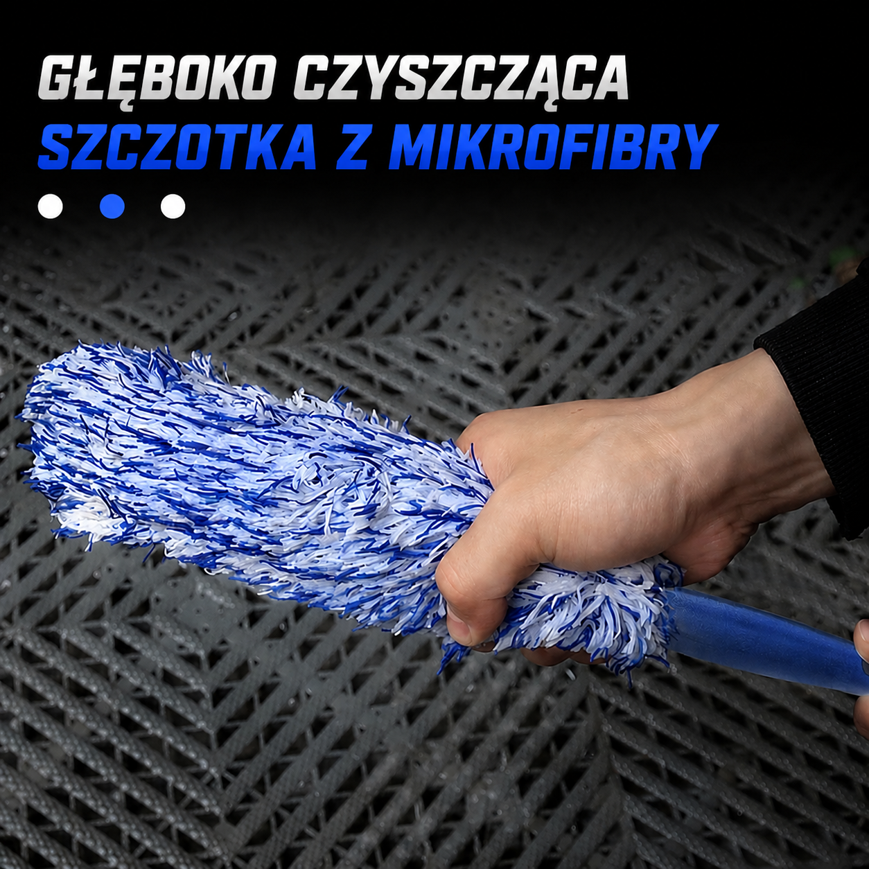 Szczotka do Felg i Opon DetailStash™  – Profesjonalne Czyszczenie Felg